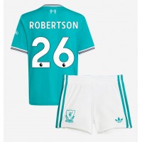 Liverpool Andrew Robertson #26 Tretí Detský futbalový dres 2025-26 Krátky Rukáv (+ trenírky)